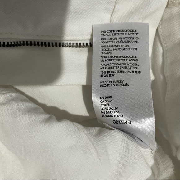 We The Free White Denim Skinny Jeans - Picture 5 of 6